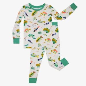Little Sleepies Gone Fishin' Two-Piece Pajama Set
